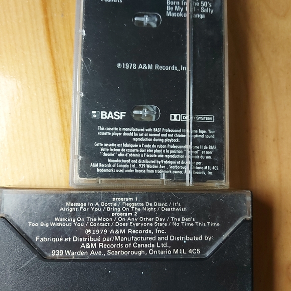 The Police| 2 casette tapes - Picture 3 of 4